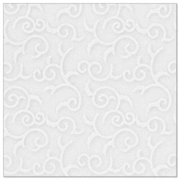 Servietten "ROYAL Collection" 1/4-Falz 40 cm x 40 cm weiss "Casali"