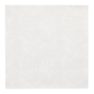 Servietten "ROYAL Collection" 1/4-Falz 40 cm x 40 cm weiss "Casali"