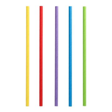 Shake-Halme, Papier Ø 8 mm · 25 cm farbig sortiert