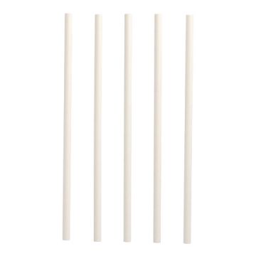 Shake-Halme, Papier "pure" Ø 8 mm · 25 cm weiss