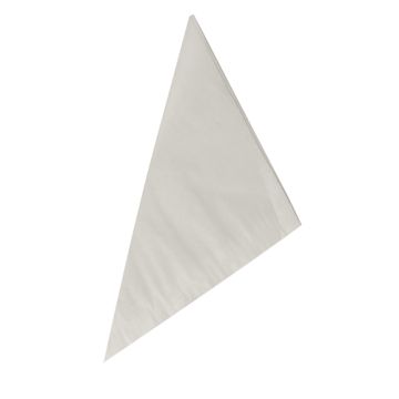 Spitztüten, Cellulose, gefädelt 23 cm x 23 cm x 32,5 cm weiss Füllinhalt 250 g