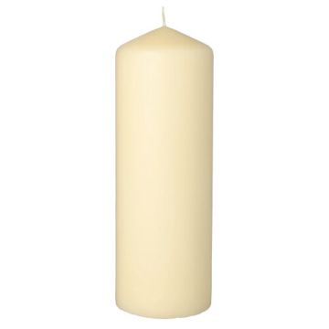 Stumpenkerze Ø 70 mm · 200 mm creme