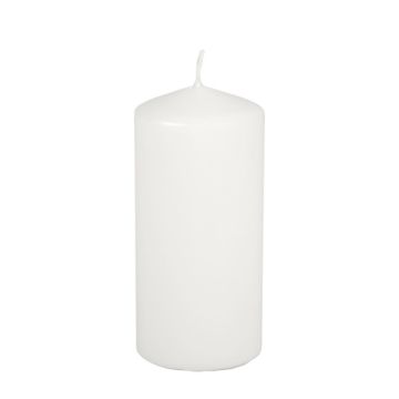 Stumpenkerze Ø 69 mm · 150 mm weiss