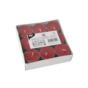 Teelichte Ø 39 mm · 15 mm rot