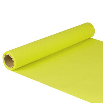 Tischläufer, Tissue "ROYAL Collection" 5 m x 40 cm limonengrün