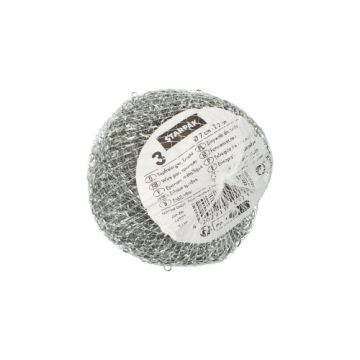 Topfreiniger, Draht Ø 7 cm · 2 cm , kratzend