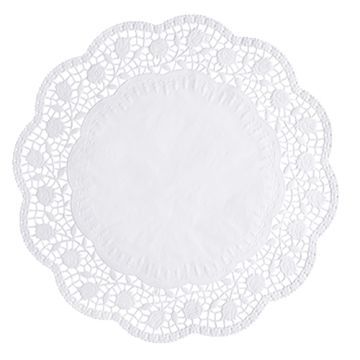 Tortenspitzen rund Ø 36 cm weiss