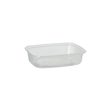 Verpackungsbecher, PP eckig 125 ml 2,8 cm x 8,1 cm x 10,8 cm transparent