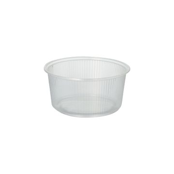 Verpackungsbecher, PP rund 250 ml Ø 10,1 cm · 5 cm transparent