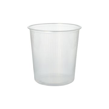 Verpackungsbecher, PP rund 500 ml Ø 10,1 cm · 10,3 cm transparent
