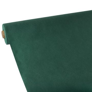 Tischdecke, stoffähnlich, Vlies "soft selection" 25 m x 1,18 m dunkelgrün