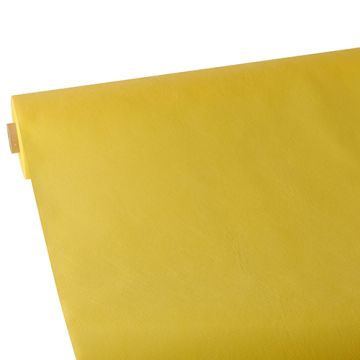 Tischdecke, stoffähnlich, Vlies "soft selection" 25 m x 1,18 m gelb