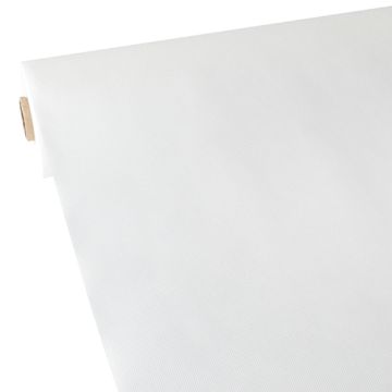 Tischdecke, stoffähnlich, Vlies "soft selection" 40 m x 1,18 m weiss