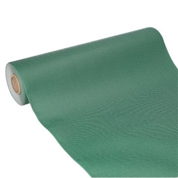 Tischläufer, stoffähnlich, Vlies "soft selection plus" 24 m x 40 cm dunkelgrün