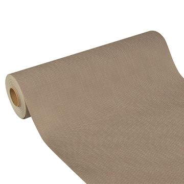 Tischläufer, stoffähnlich, Vlies "soft selection plus" 24 m x 40 cm grau