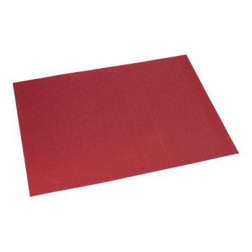 Tischsets, stoffähnlich, Vlies "soft selection plus" 30 cm x 40 cm bordeaux
