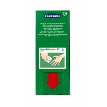 "Cederroth" Wipes Salvequick Wundreiniger refill für Savett-Spender REF 51011006