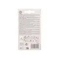 Zahlenkerze mit Halter 7 cm silber "8" - Bild 3 thumbnail